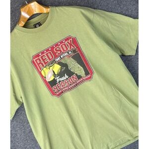 Gear For Sports Boston Red Sox Spring Training T-Shirt Mens XL Green MLB‎ Cotton